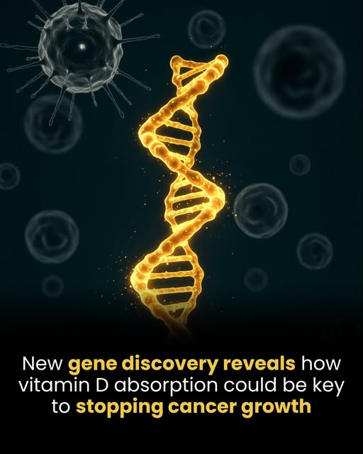 New research uncovers a genetic link: a specific gene responsible for vitamin D absorption can effectively shut down cancer growth pathways when activated, highlighting a powerful mechanism behind vitamin D's protective role. Diagram illustrating the new gene discovery showing how vitamin D absorption deactivates cancer cell growth pathways.